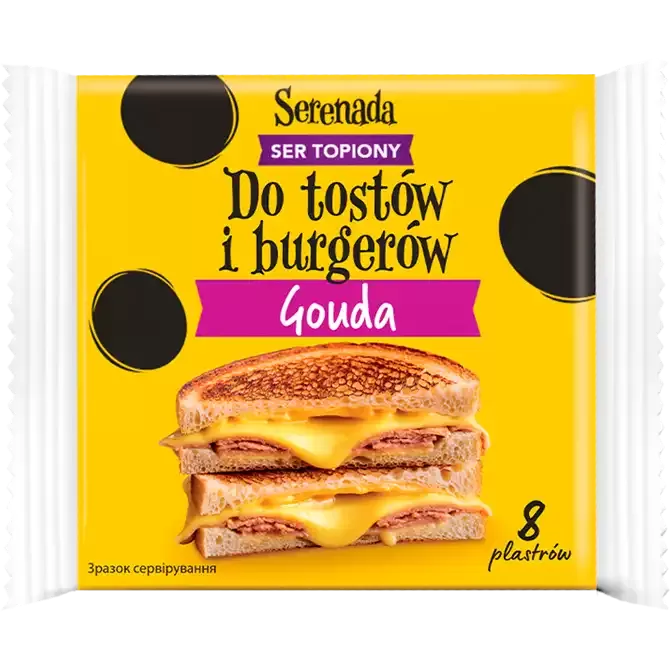 Плавлений сир Serenada Gouda у слайсах 130г