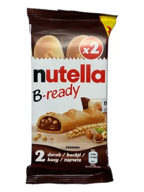 Nutella B-Ready Батончики 2шт
