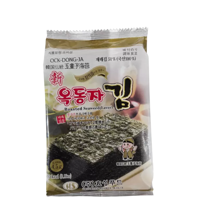 Снек норі Ock Dong Ja з кунжутною олією 4,5г