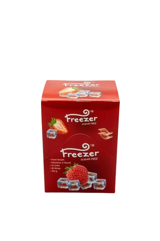 Освіжаючі смужки Freezer полуниця 24 шт