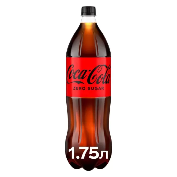 Coca-Cola Zero Напій газований 1,75л Coca-Cola Zero Напій газований 1,75л