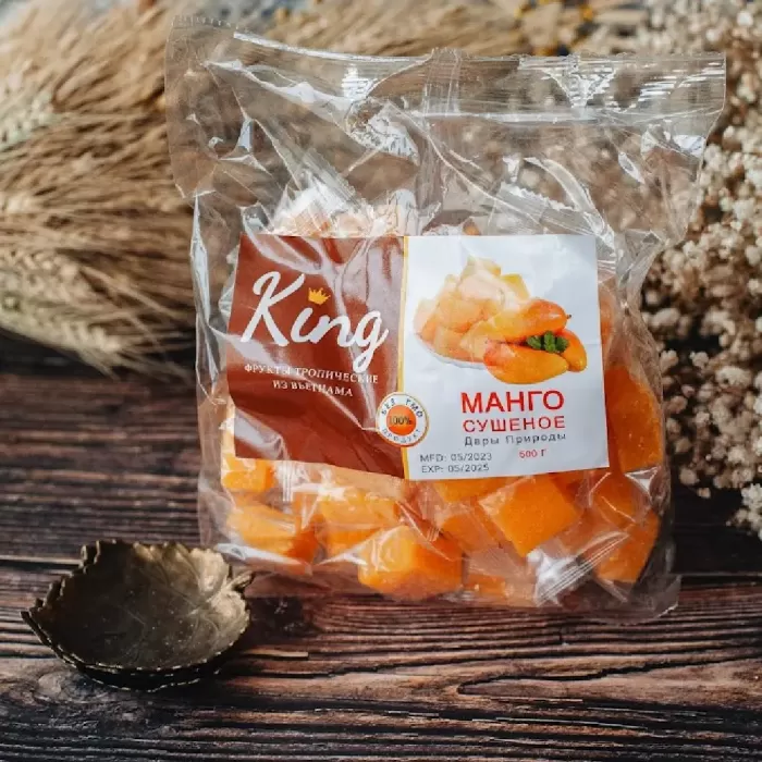 Мармеладні кубики з манго 500г