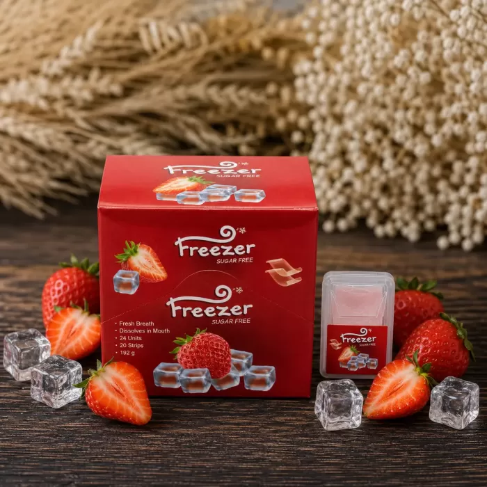 Освіжаючі смужки Freezer полуниця 24 шт