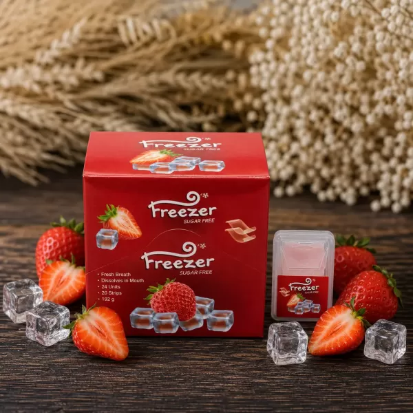 Освіжаючі смужки Freezer полуниця 0,8г