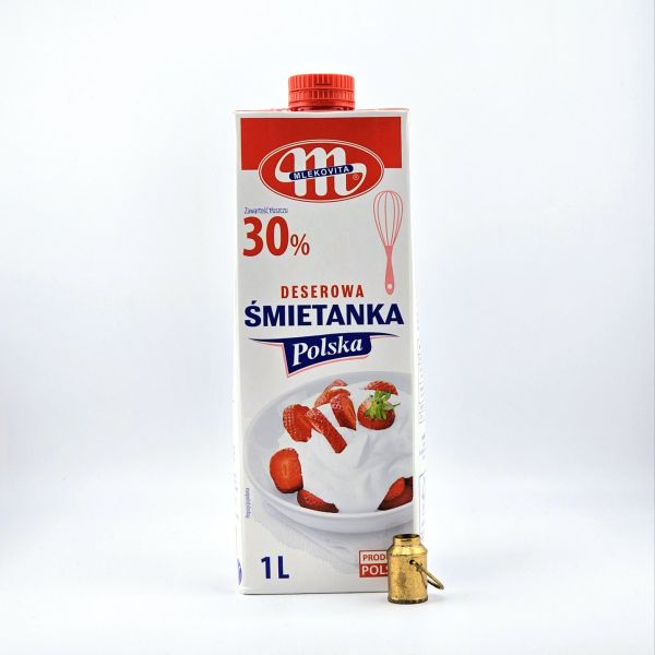 Вершки 30% Млековіта Mlekovita 1L