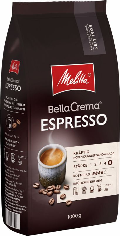 Кава у зернах Melitta BellaCrema Espresso 1кг