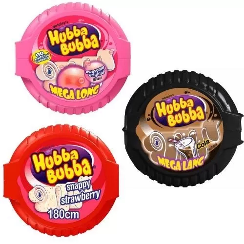 Жувальна гумка Hubba Bubba Дорожній набір 3шт