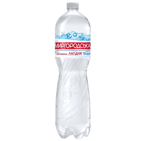 Миргородська негазована вода Лагідна 1,5л