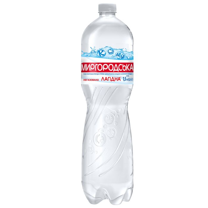 Миргородська негазована вода Лагідна 1,5л