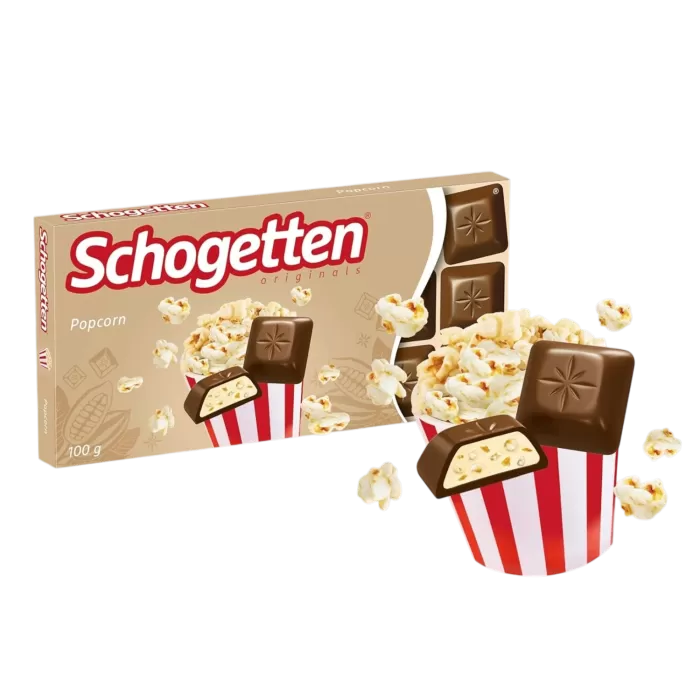 Молочний шоколад Schogetten Popcorn 100 г
