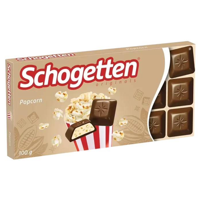 Молочний шоколад Schogetten Popcorn 100 г