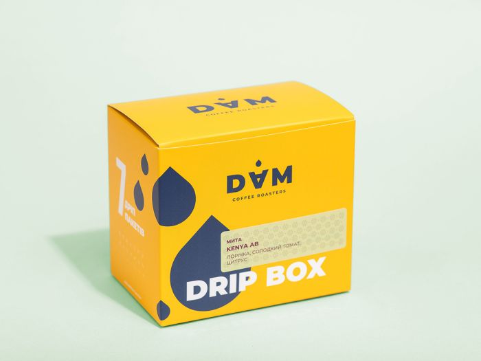 Пачка дріпів “Kenya AB”- 7шт