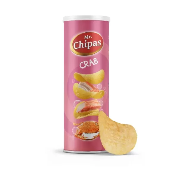 Чипси Mr.Chipas краб 160г