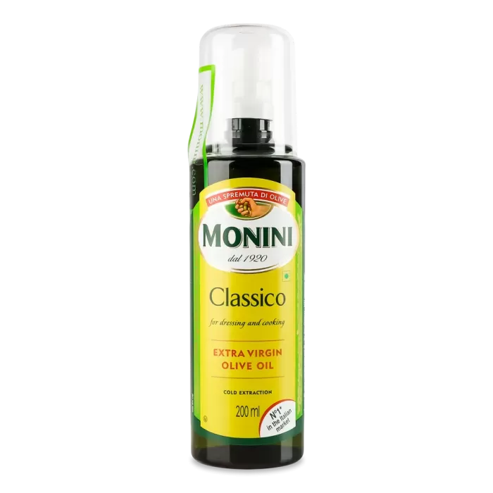 Олія оливкова спрей Monini Classico Extra Virgin холодного віджиму 200мл