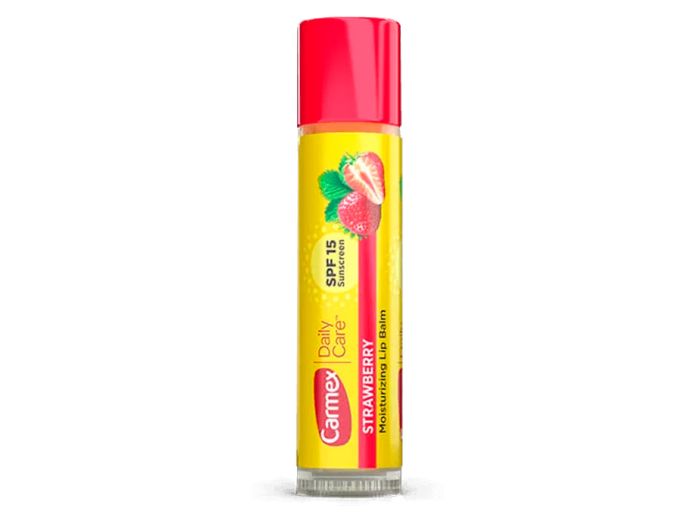 Carmex, щоденний догляд, зволожуючий бальзам для губ, полуниця, SPF 15, 4,25 г