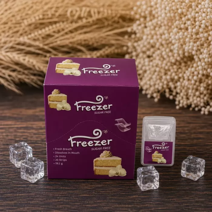 Освіжаючі смужки Freezer ванільний десерт 24 шт