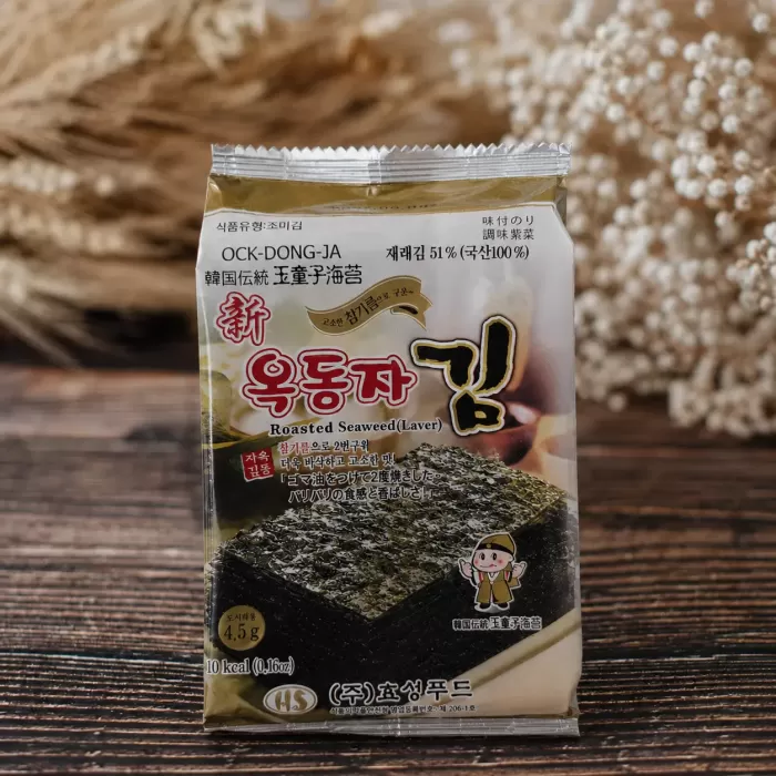 Снек норі Ock Dong Ja з кунжутною олією 4,5г
