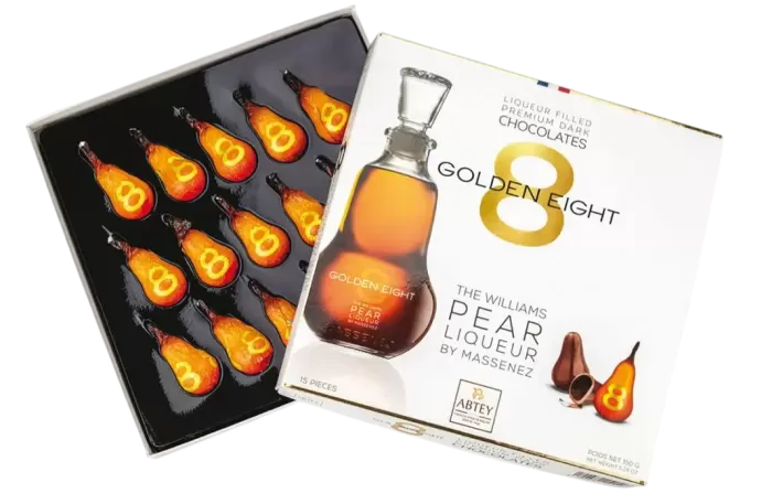 Шоколадні цукерки Golden Eight Abtey 150г