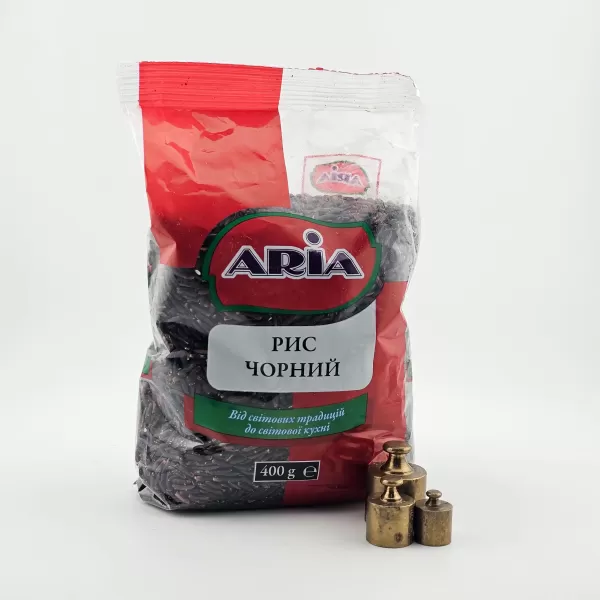 Рис чорний ТМ Aria 400г