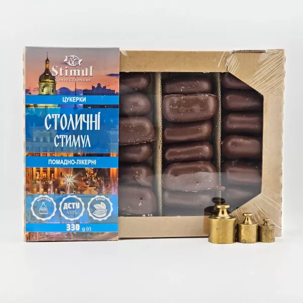 Столичні цукерки з лікером 330г