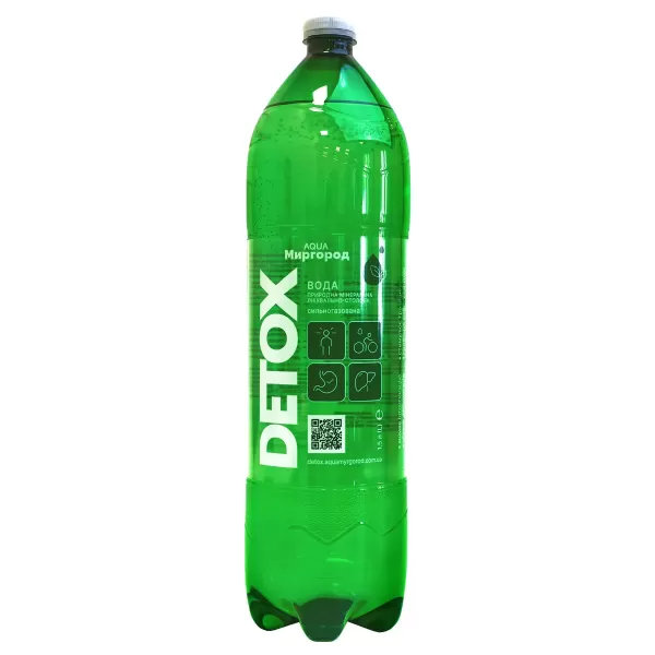 DETOX Вода мінеральна 1,5 л DETOX Вода мінеральна 1,5 л