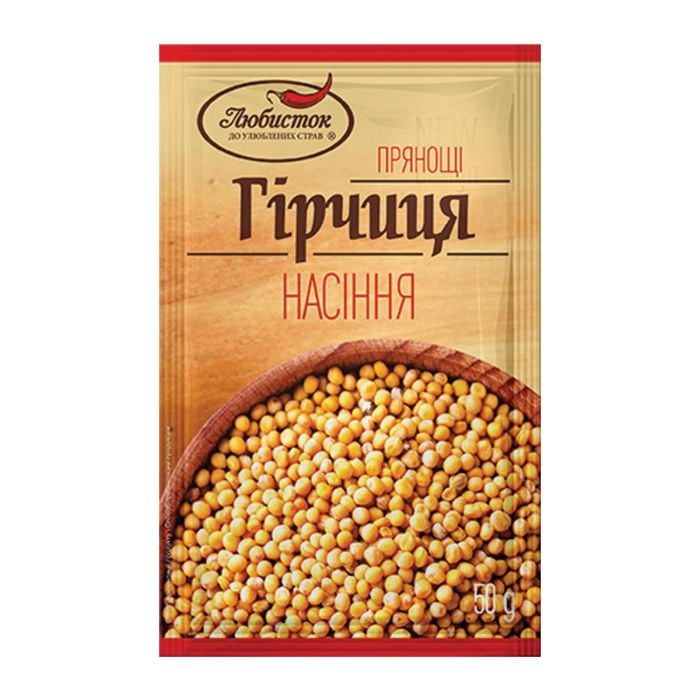 Насіння гірчиці Любисток 50г