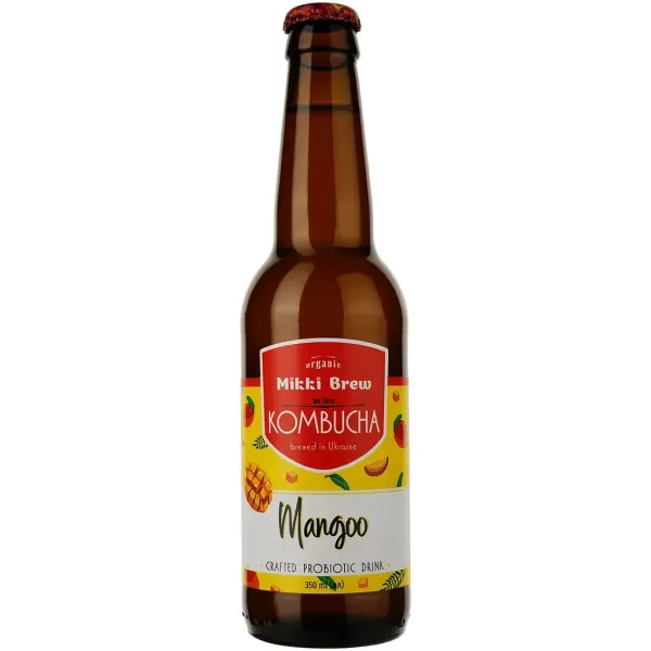 Напій Mikki Brew Kombucha Mangoo 0.35 л