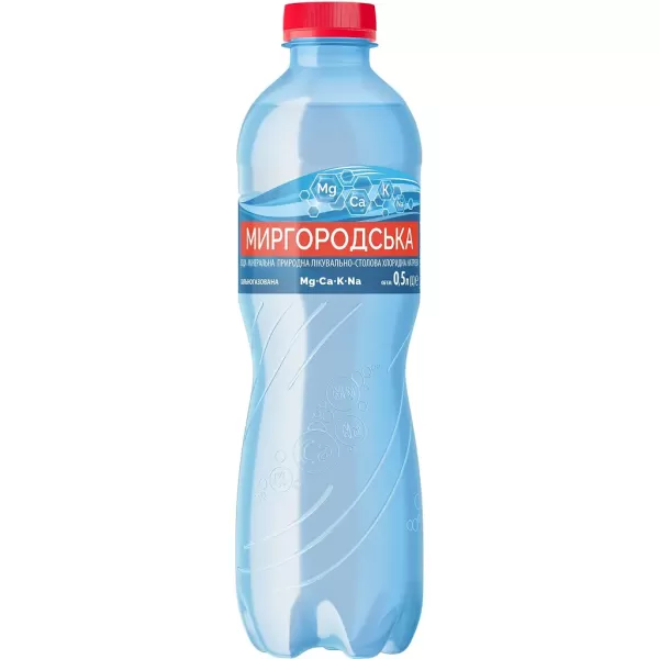 Миргородська сильногазована вода Лагідна 0,5 л