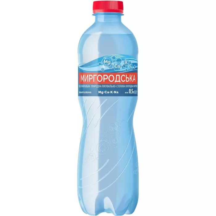 Миргородська сильногазована вода Лагідна 0,5 л