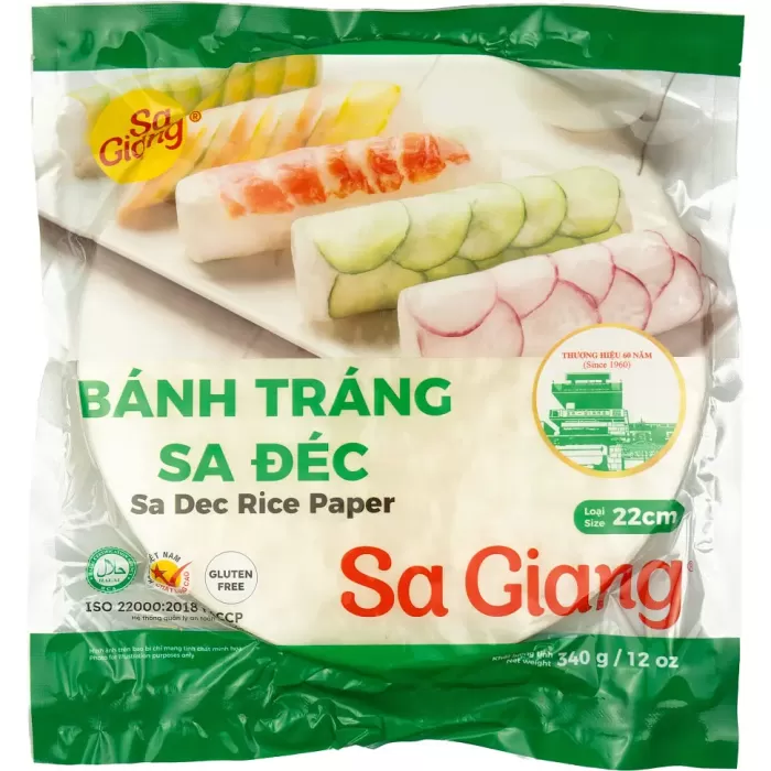 Рисовий папір 22cм Sa Giang 340г