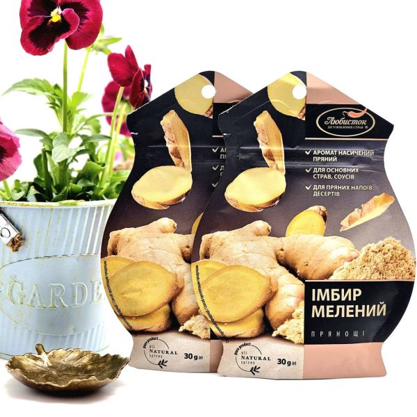 Імбир мелений ТМ "Любисток" 30г Імбир мелений ТМ "Любисток" 30г