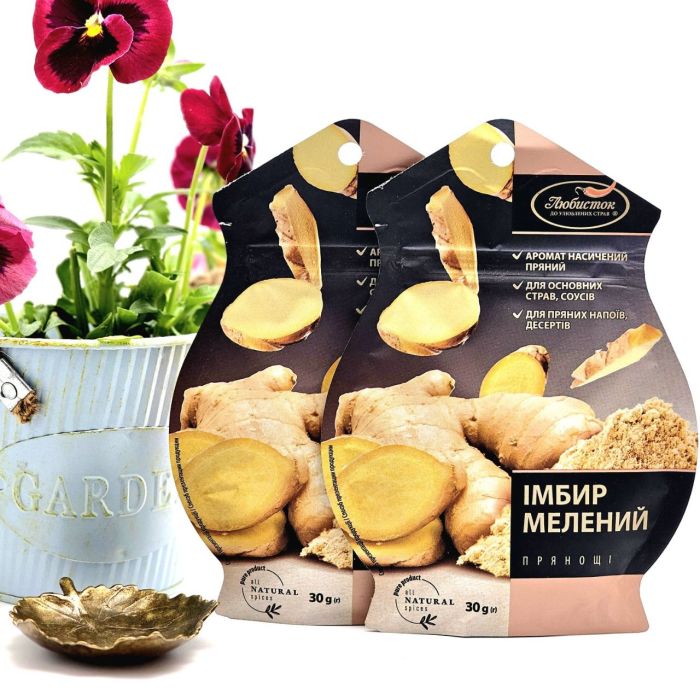 Імбир мелений ТМ "Любисток" 30г