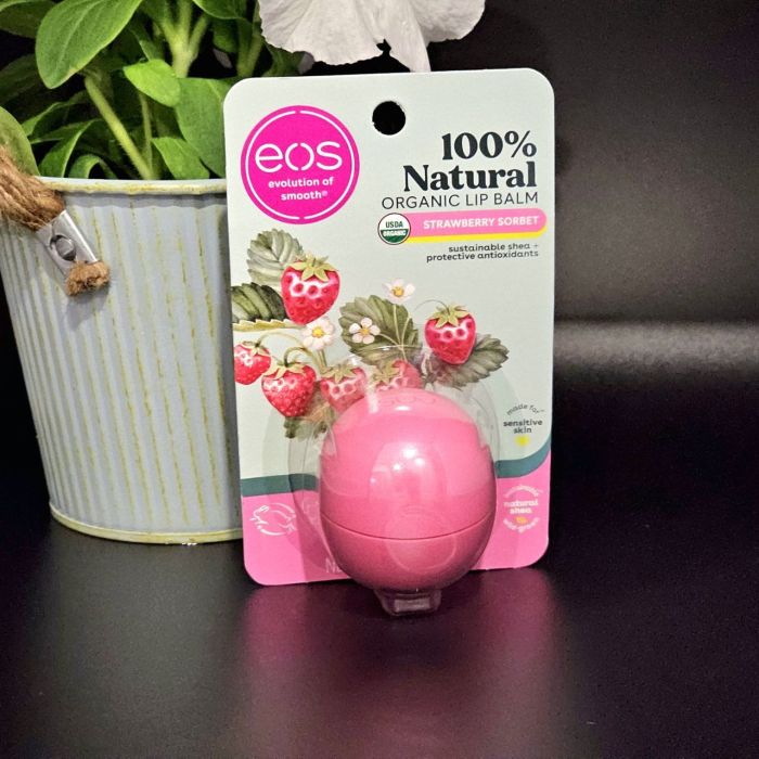 Бальзам для губ, EOS, полуничний сорбет, 7 г