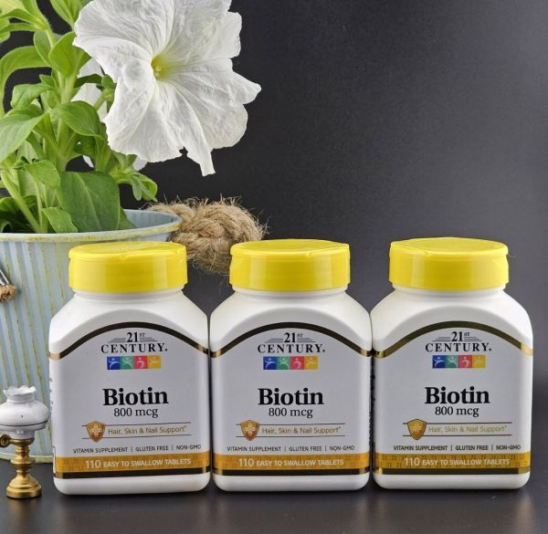Biotin Біотин, 800 мкг, 110 таблеток