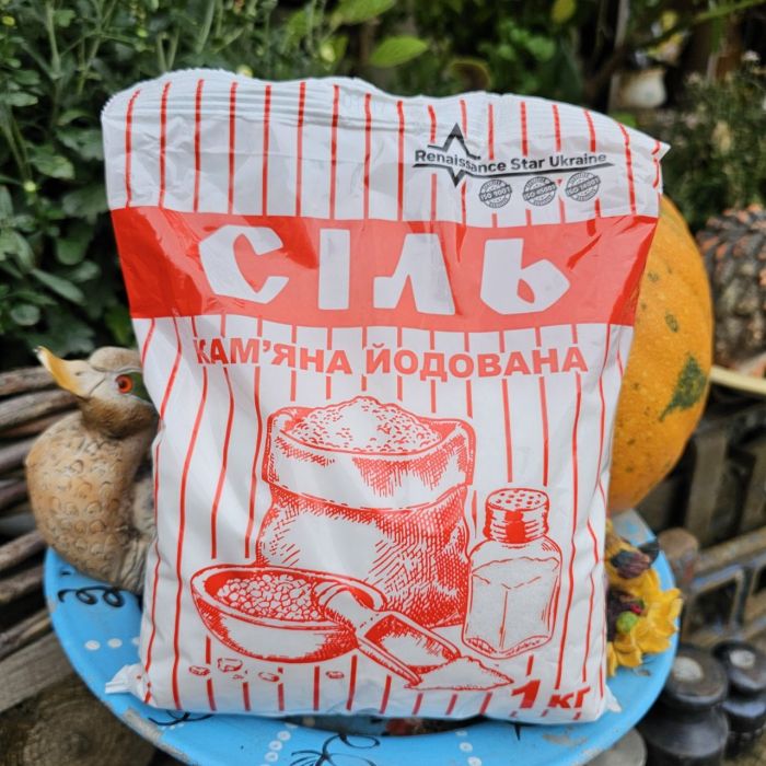 Сіль кам'яна йодована