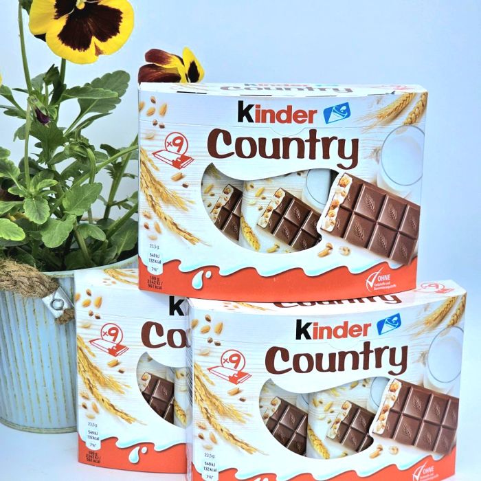 Kinder Country, 211 г, Кіндер Кантрі, Шоколадні батончики зі злаками