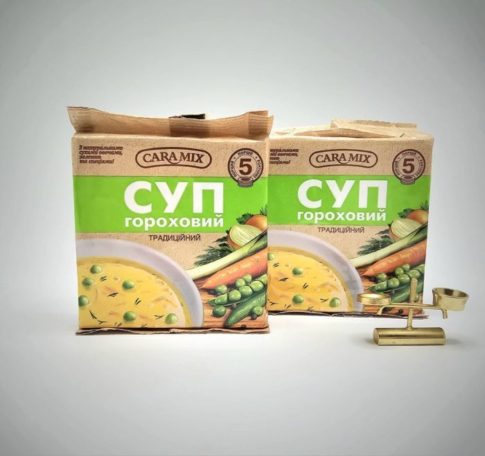 Суп гороховий брикет ТМ Caramix 150