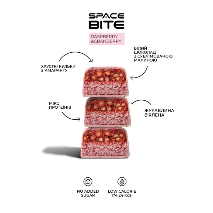 Space bite Асорті протеїнових батончиків коробка 10шт