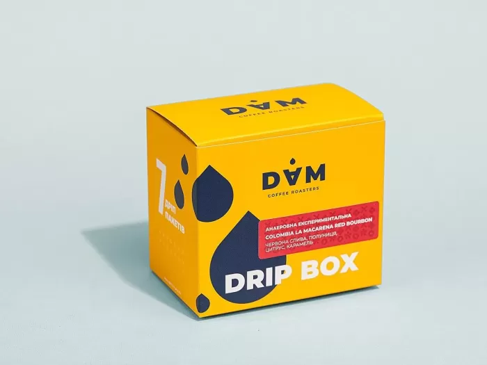 Пачка дріпів “Сolombia La Macarena Red Bourbon” 7шт