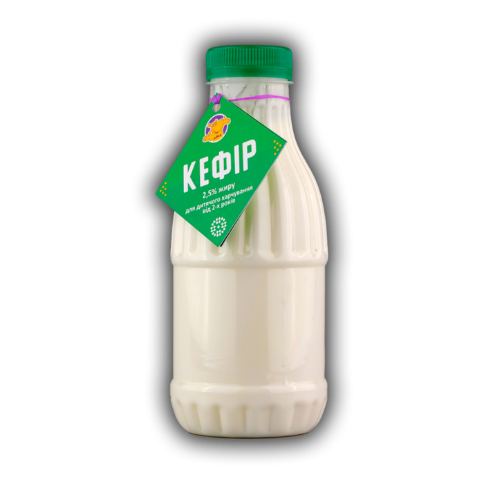 Кефір 2,5% жиру для дитячого харчування від 2-х років