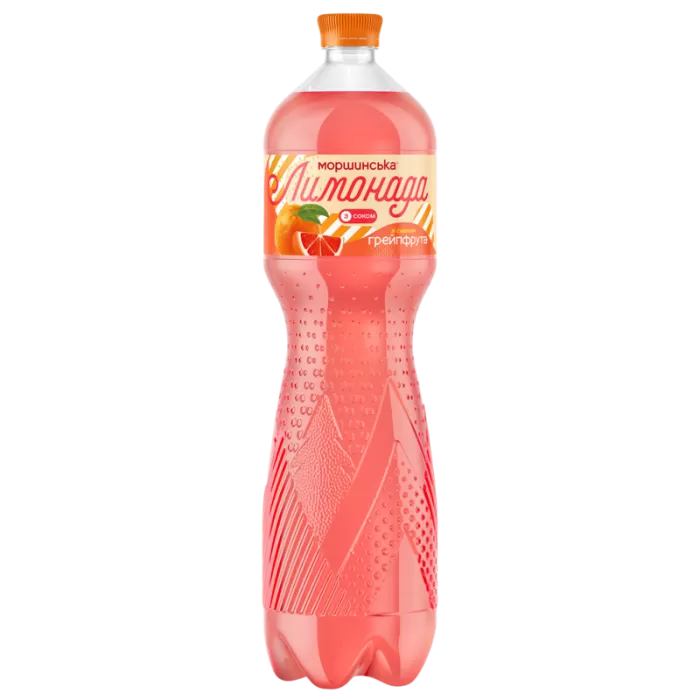 Моршинська Лимонада зі смаком грейпфрута 1,5 л