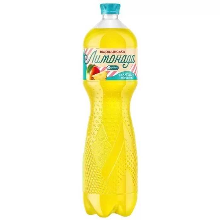 Моршинська Лимонада зі смаком тропічних фруктів 1,5 л