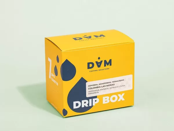 Пачка дріпів "Colombia Las Moras" 7шт Пачка дріпів "Colombia Las Moras" 7шт