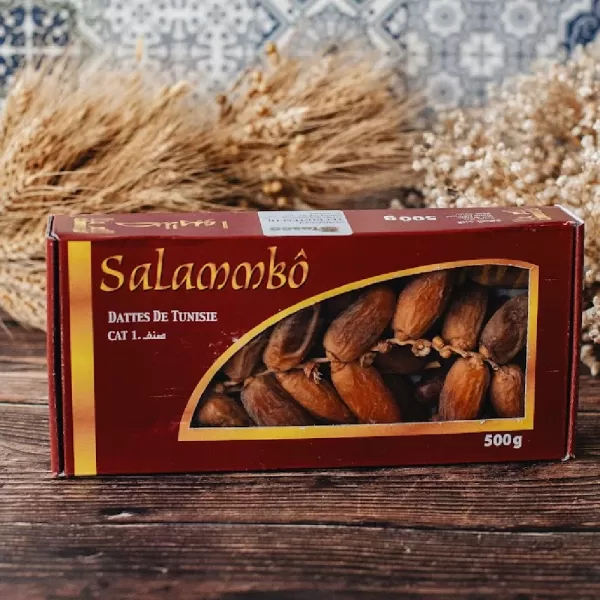 Фініки натуральні сушені на гілочці Salammbo Туніс 500 г