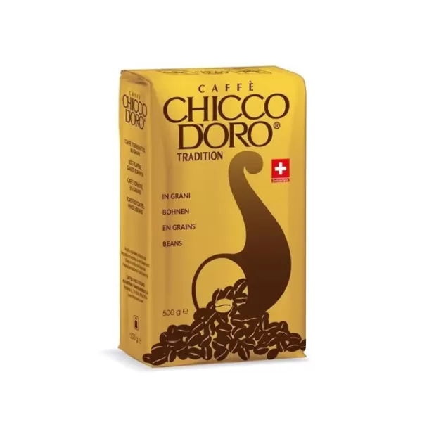 Кава в зернах Caffè Chicco d'oro Tradition 500г 100% арабіка Кава в зернах Caffè Chicco d'oro Tradition 500г 100% арабіка