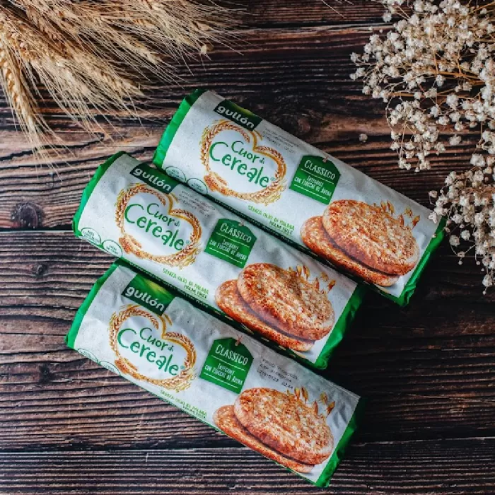 Gullon Cuor Cereale Croccante, 265 г, Печиво хрустке, кукурудзяне, зі злаками 265 г