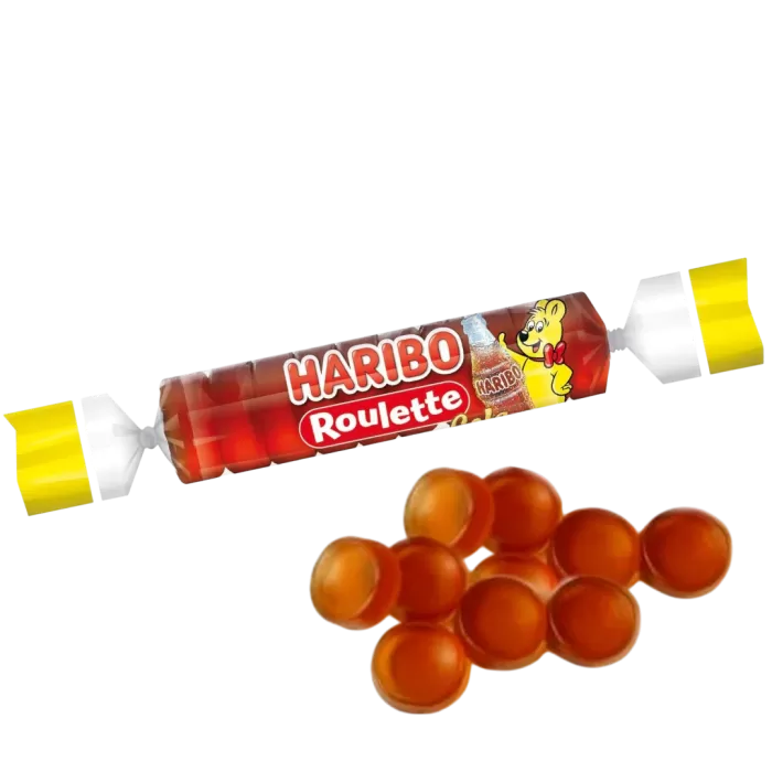 Желейні цукерки Haribo Roulette Cola 25г