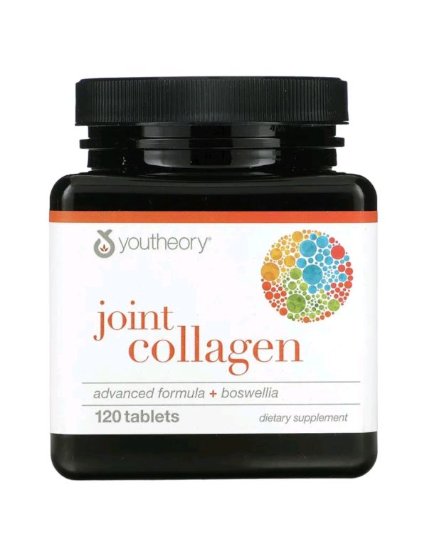 Колаген для суглобів, удосконалена формула з босвелією, 120 таблеток