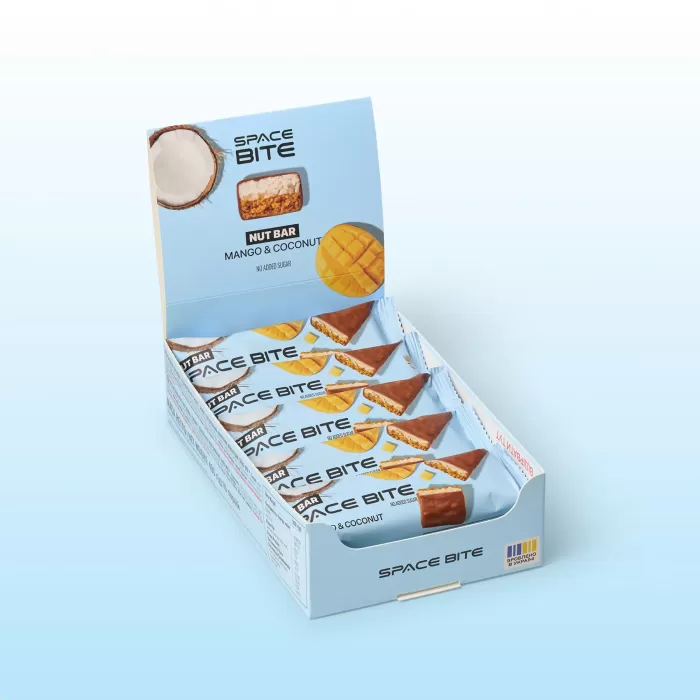 Space bite "Манго-Кокос" енергетичний батончик 1шт