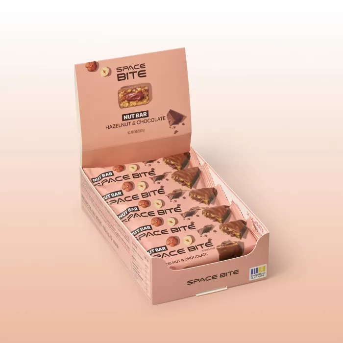 Space bite "Фундук-Шоколад" енергетичний батончик 1шт